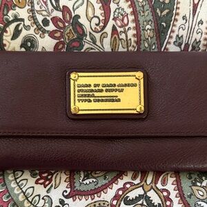 Marc by Marc Jacobs Dark Brown Leather Wallet
